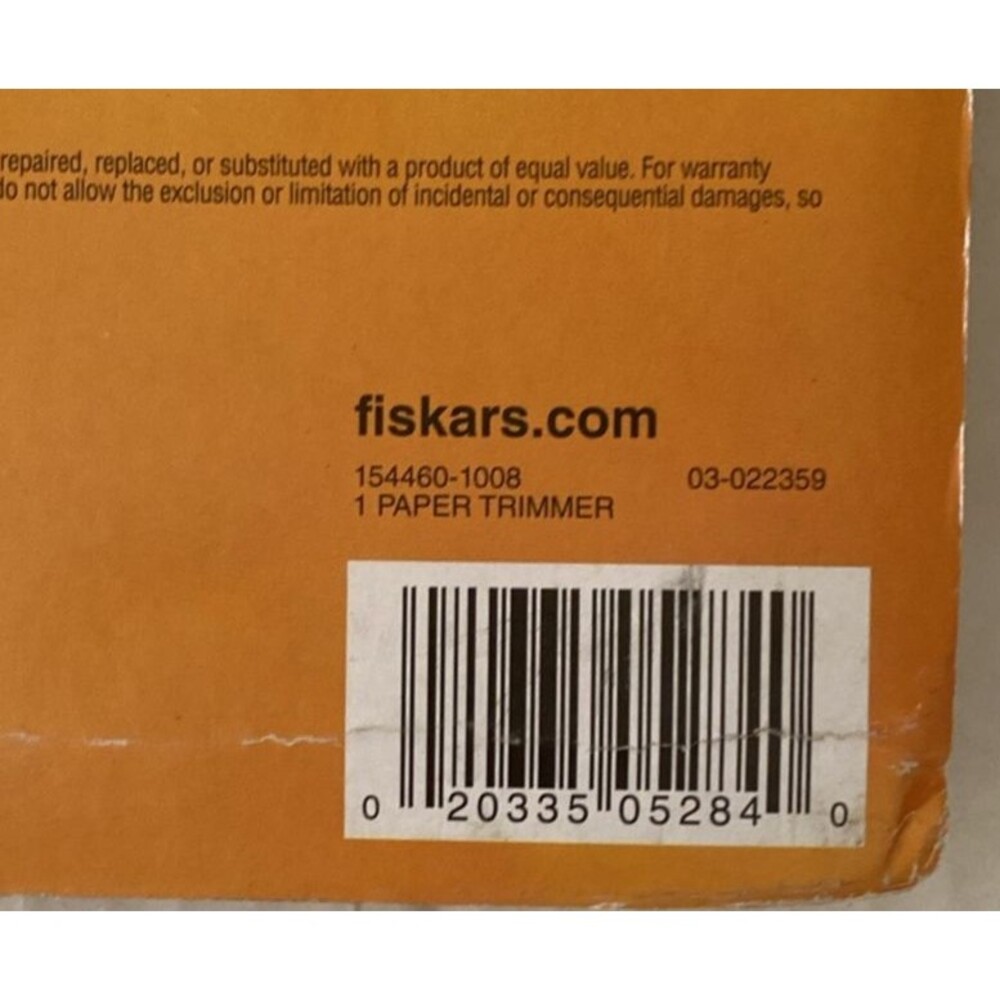 Fiskars Card Making Paper Trimmer 9" Portable New - Picture 4 of 6